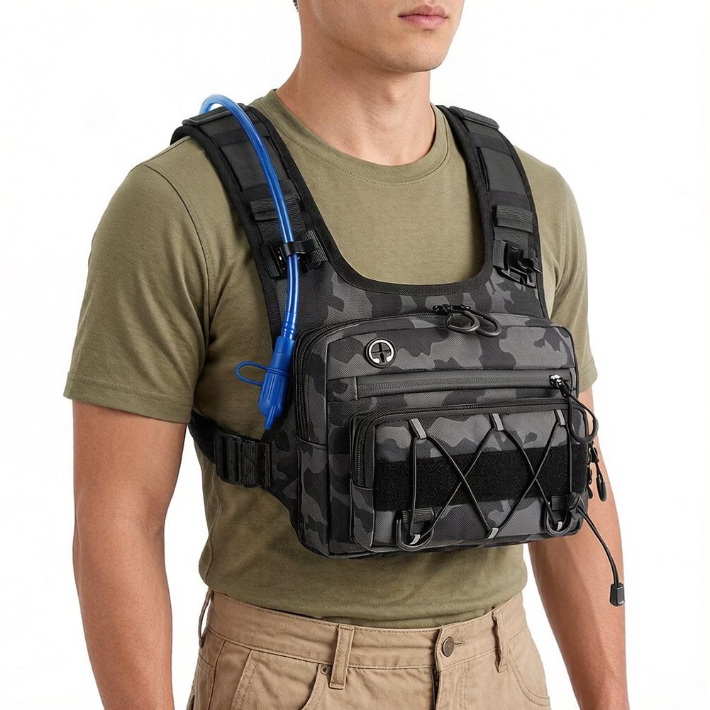 Cycling Gear Vest - Colete de hidratação para corrida, ciclismo,