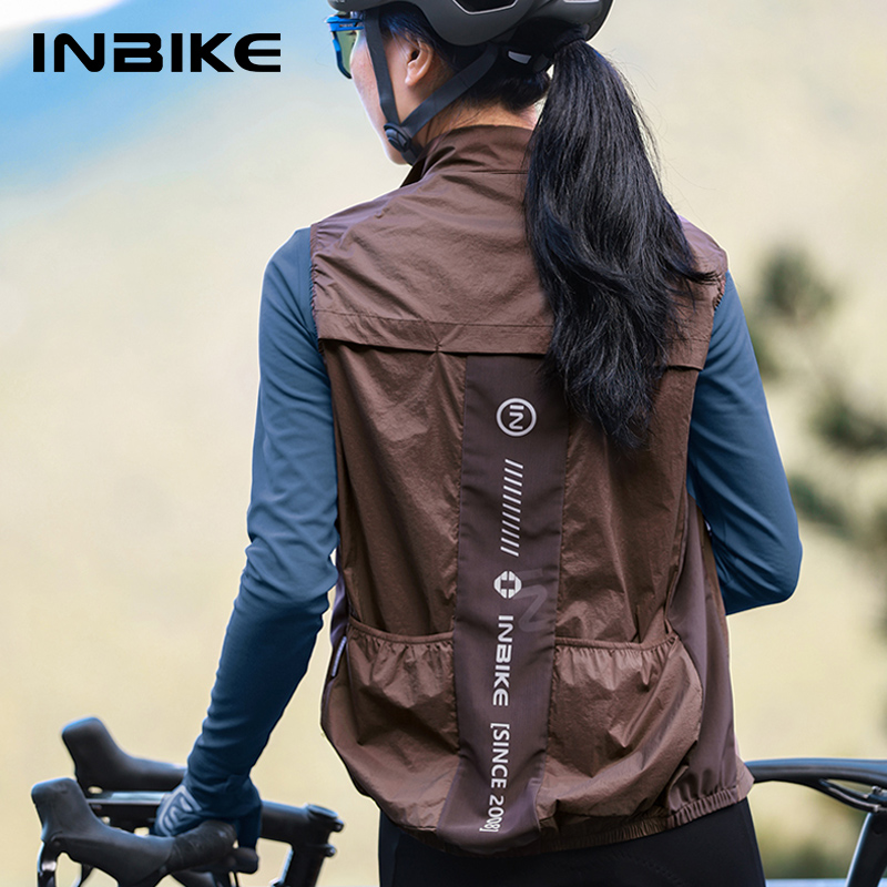 Cycling Gear Vest - Inbike colete de ciclismo feminino sem