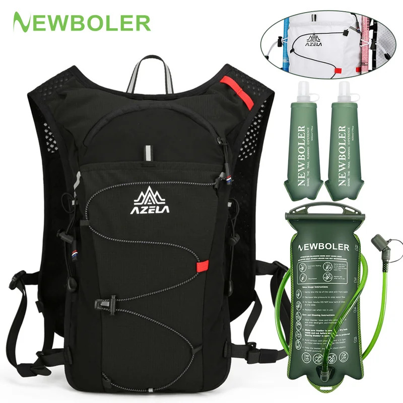 Cycling Gear Vest - NOVO Colete de Hidratação Respirável Mochilas
