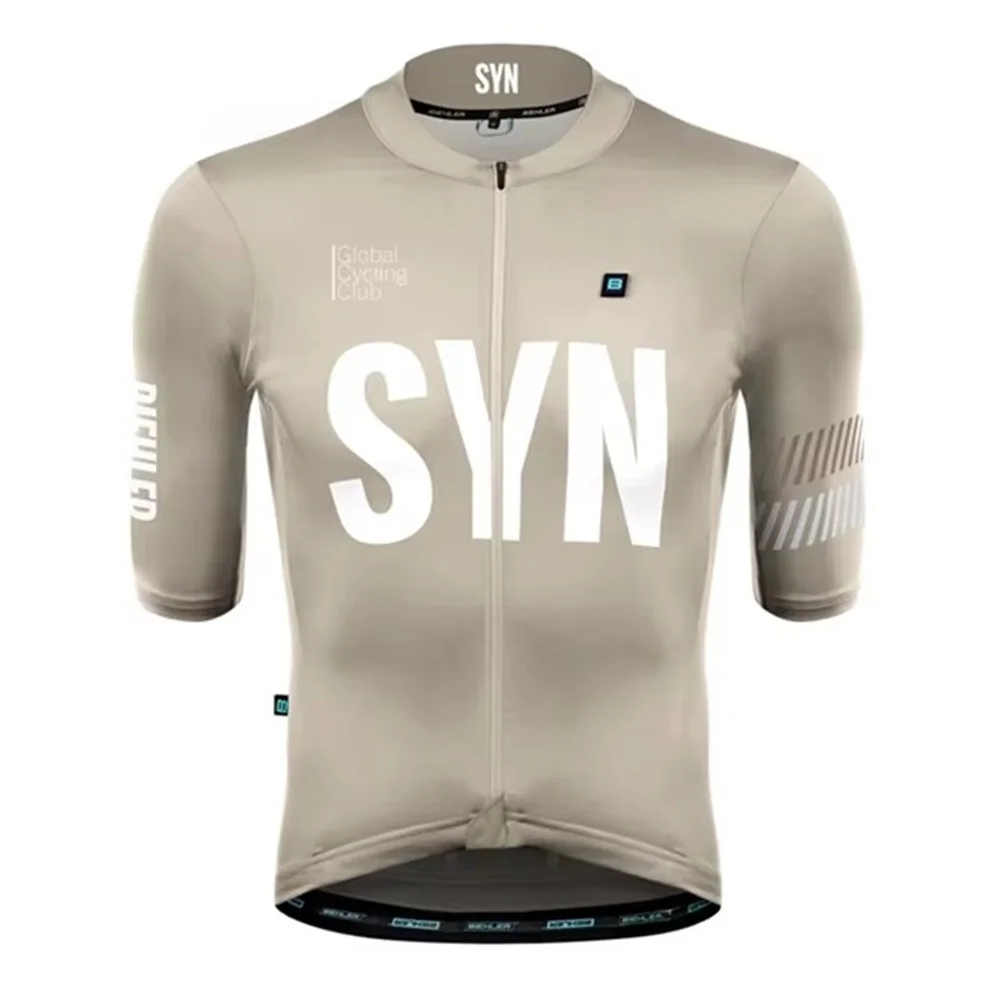 Junior Cycling Gear - Camisa de Ciclismo Masculina SYN Team