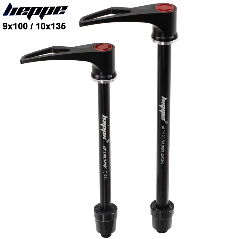 Quick Release Skewer - Hippe bicicleta através do eixo 9x100
