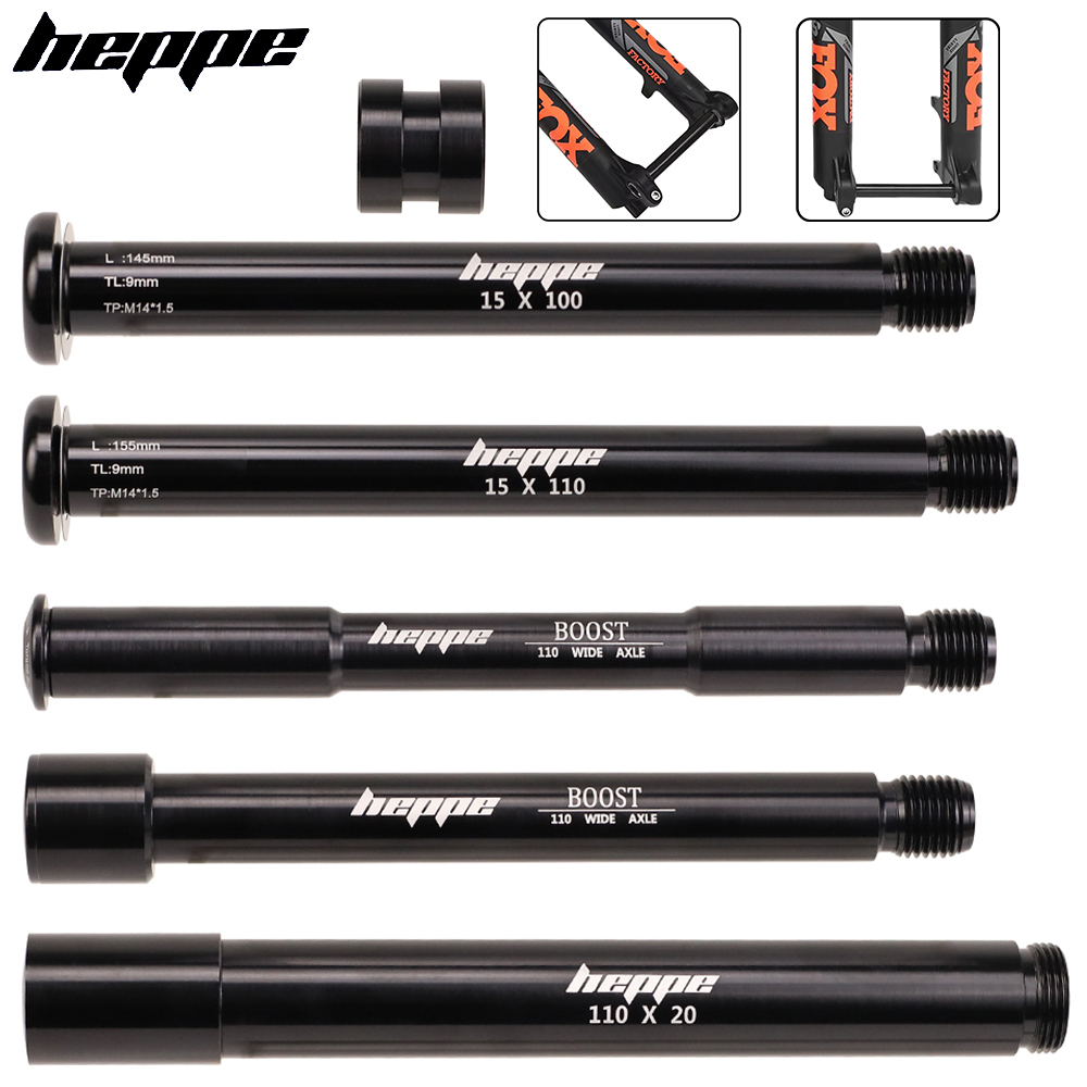 Quick Release Skewer - Hippe bicicleta 15x1 0/110 20x110 através