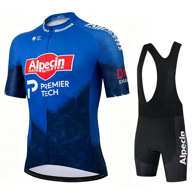 Junior Cycling Gear - Alpecin pro conjuntos de camisa de