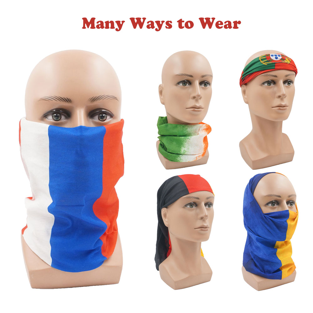 Cycling Gear Men - Países europeus Rosto & Pescoço Gaiter