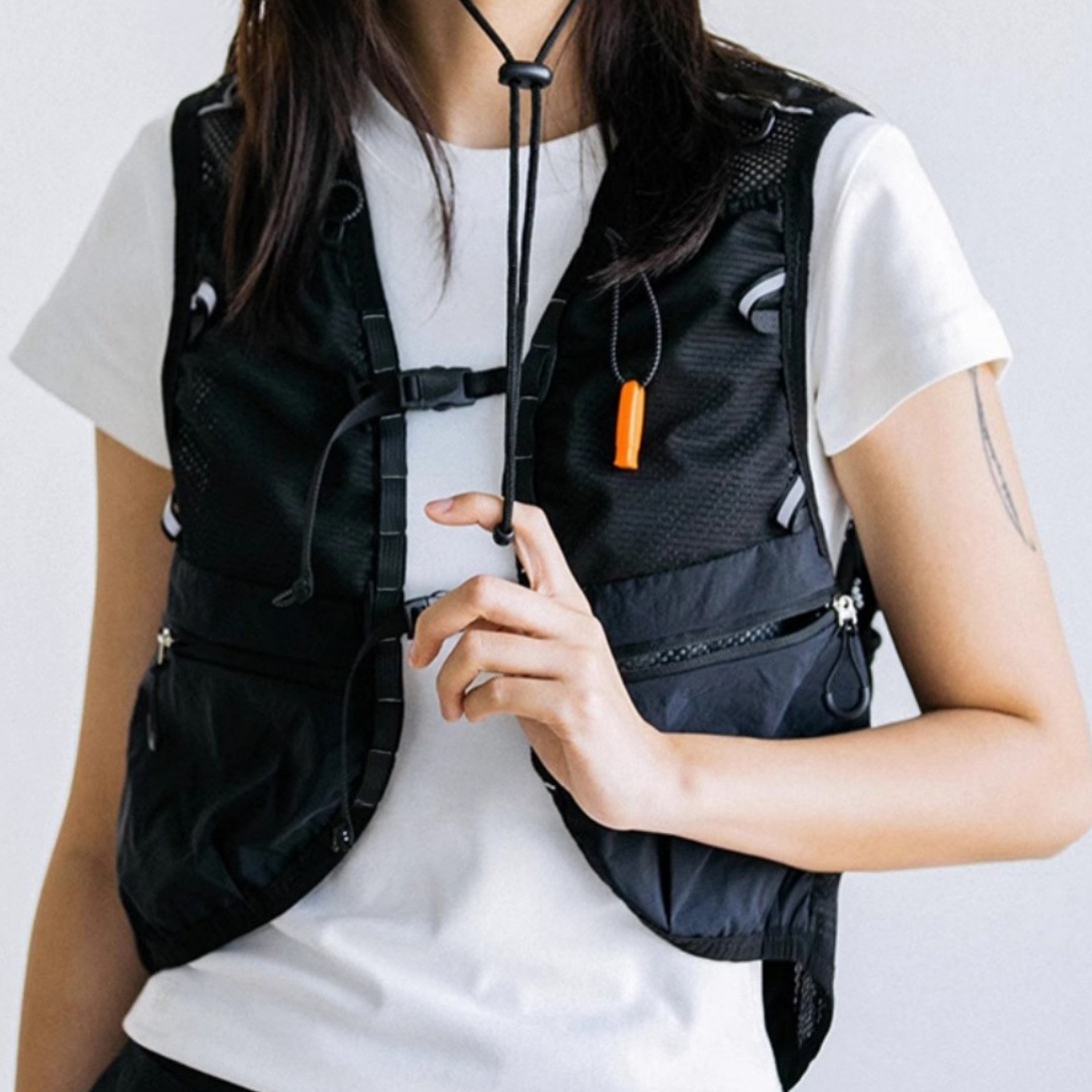 Cycling Gear Vest - Colete Utilitário Unissex para Atividades ao