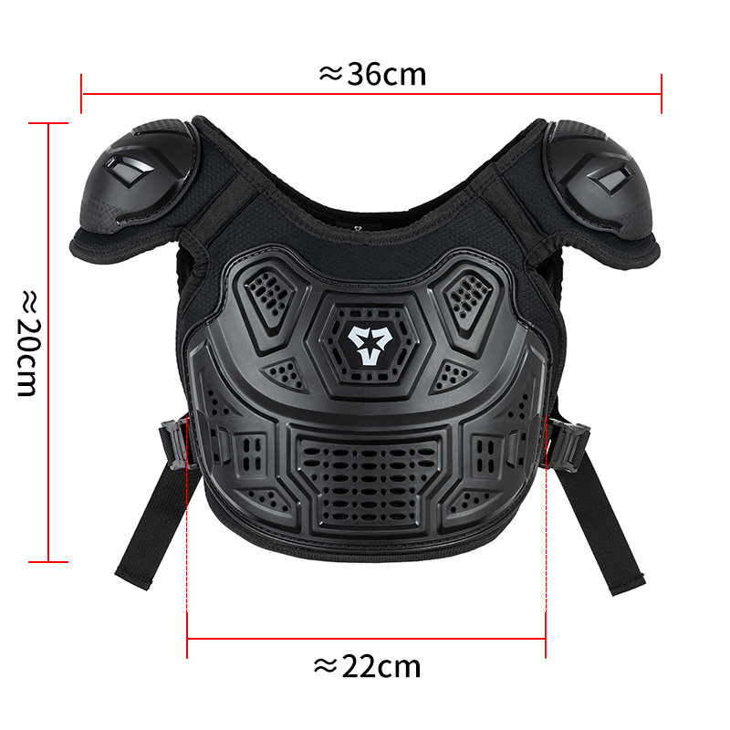 Crianças motocicleta equitação - Cycling Gear Vest avaliação e preço