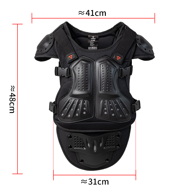 Crianças motocicleta equitação - Cycling Gear Vest avaliação e preço