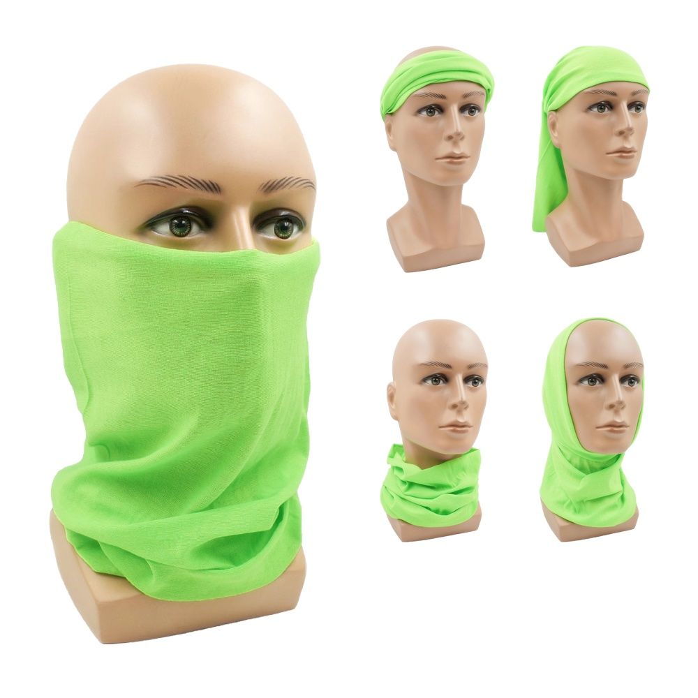 Cor de néon acampamento bandan - Cycling Gear Men avaliação e preço