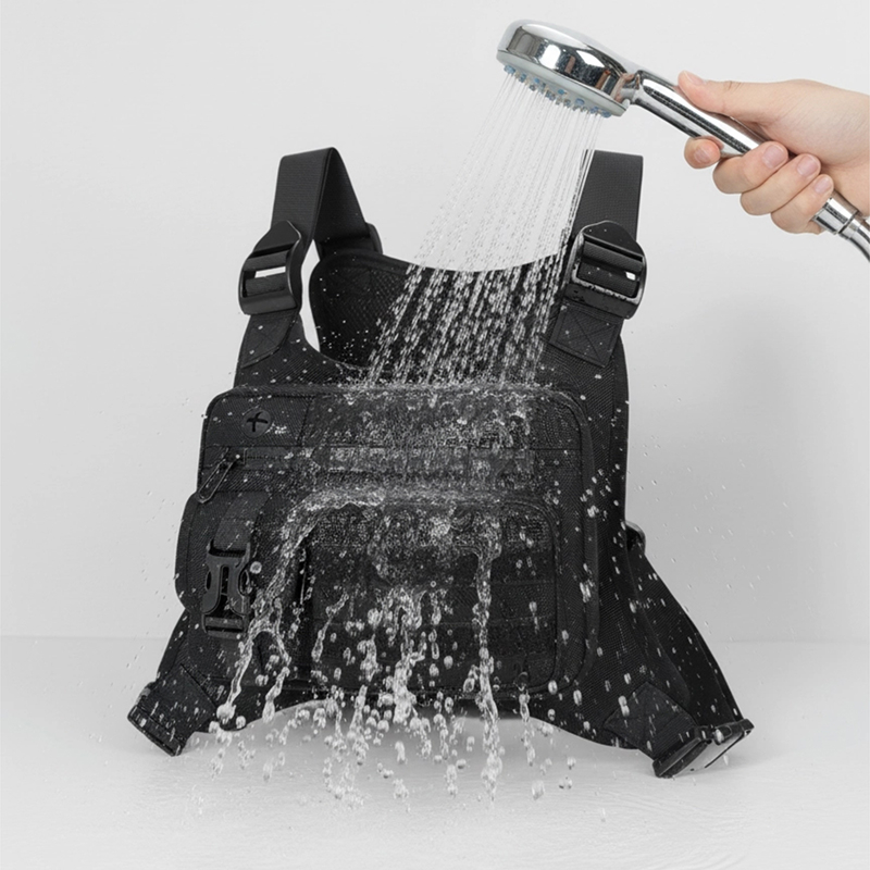 Bolsa Tática de Peito Masculin - Cycling Gear Vest avaliação e preço
