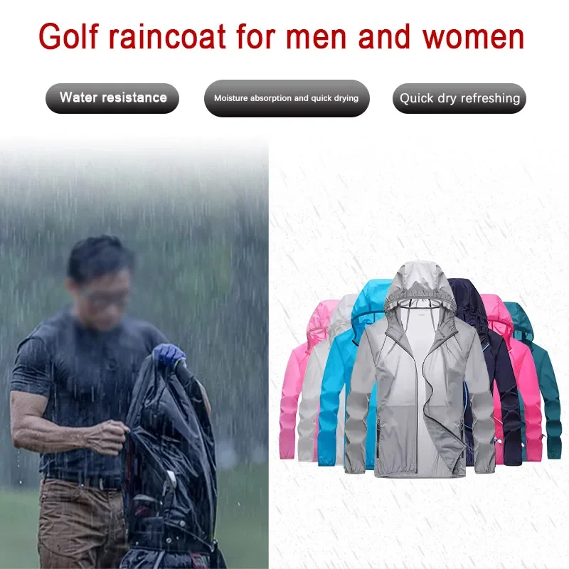 Capa de chuva de golfe jaqueta - Cycling Gear Men avaliação e preço