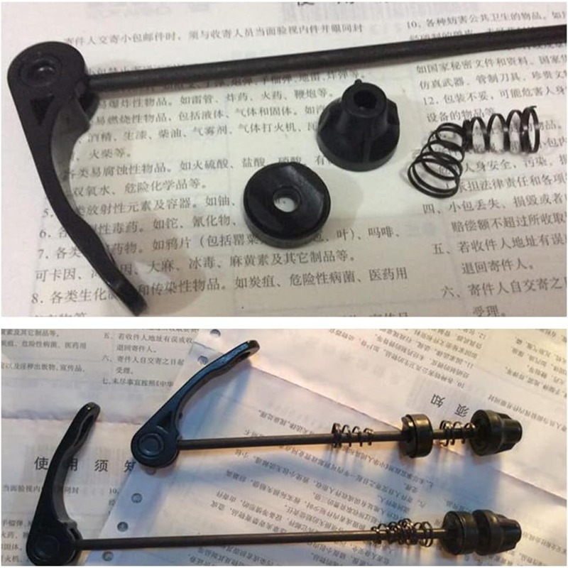 1 par de espeto de liberação r - Quick Release Skewer avaliação e preço