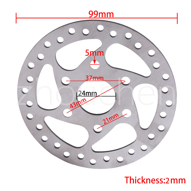 100MM moto Bike Brake Parts Di - Cycling Gear Parts avaliação e preço