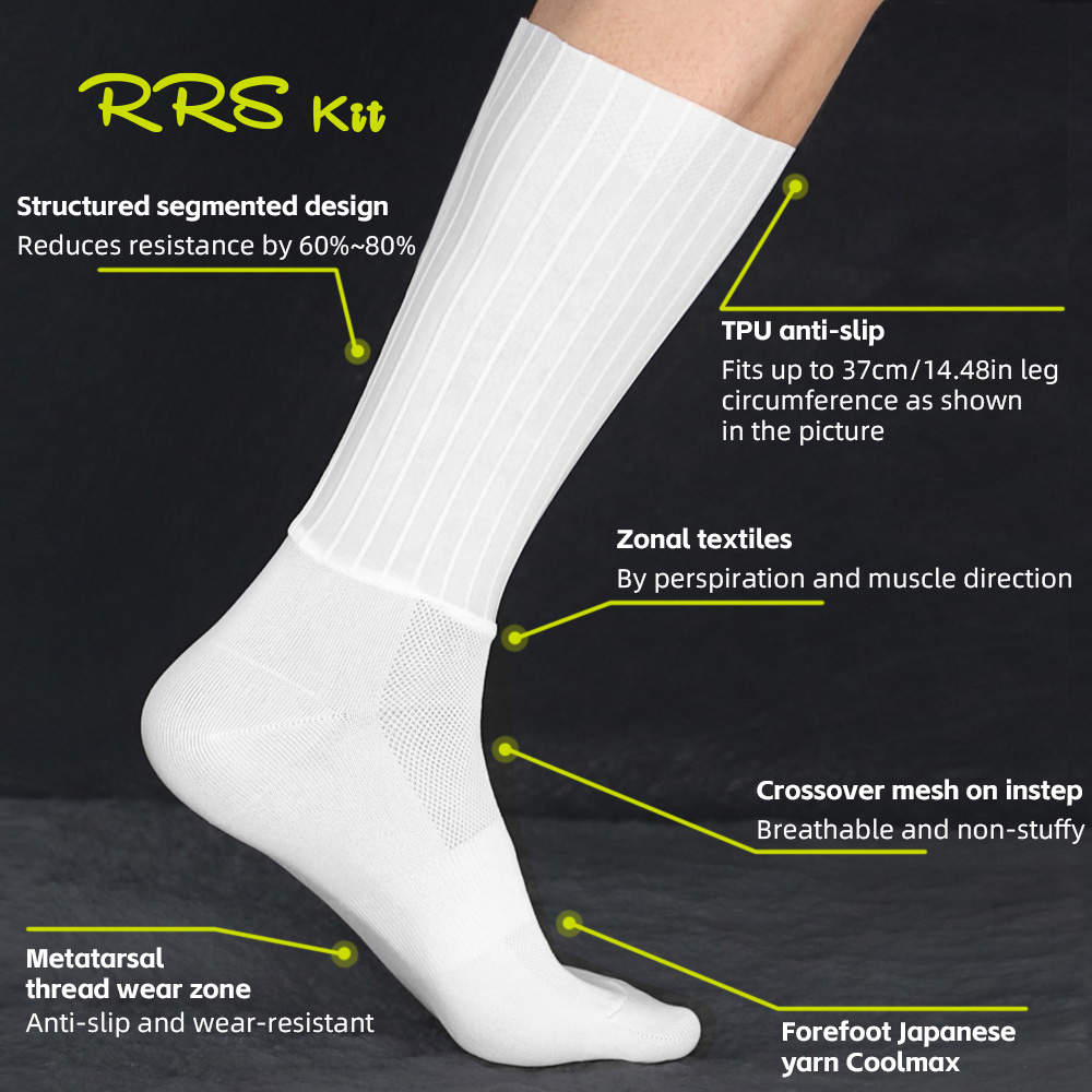 Rrskit meias aerodinâmicas par - Cycling Gear Men avaliação e preço