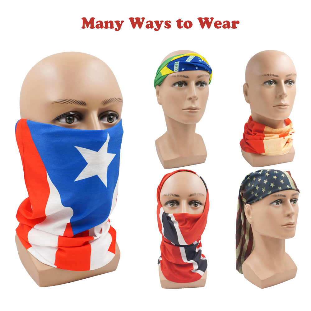 Bandanna da bandeira da Nigéri - Cycling Gear Men avaliação e preço