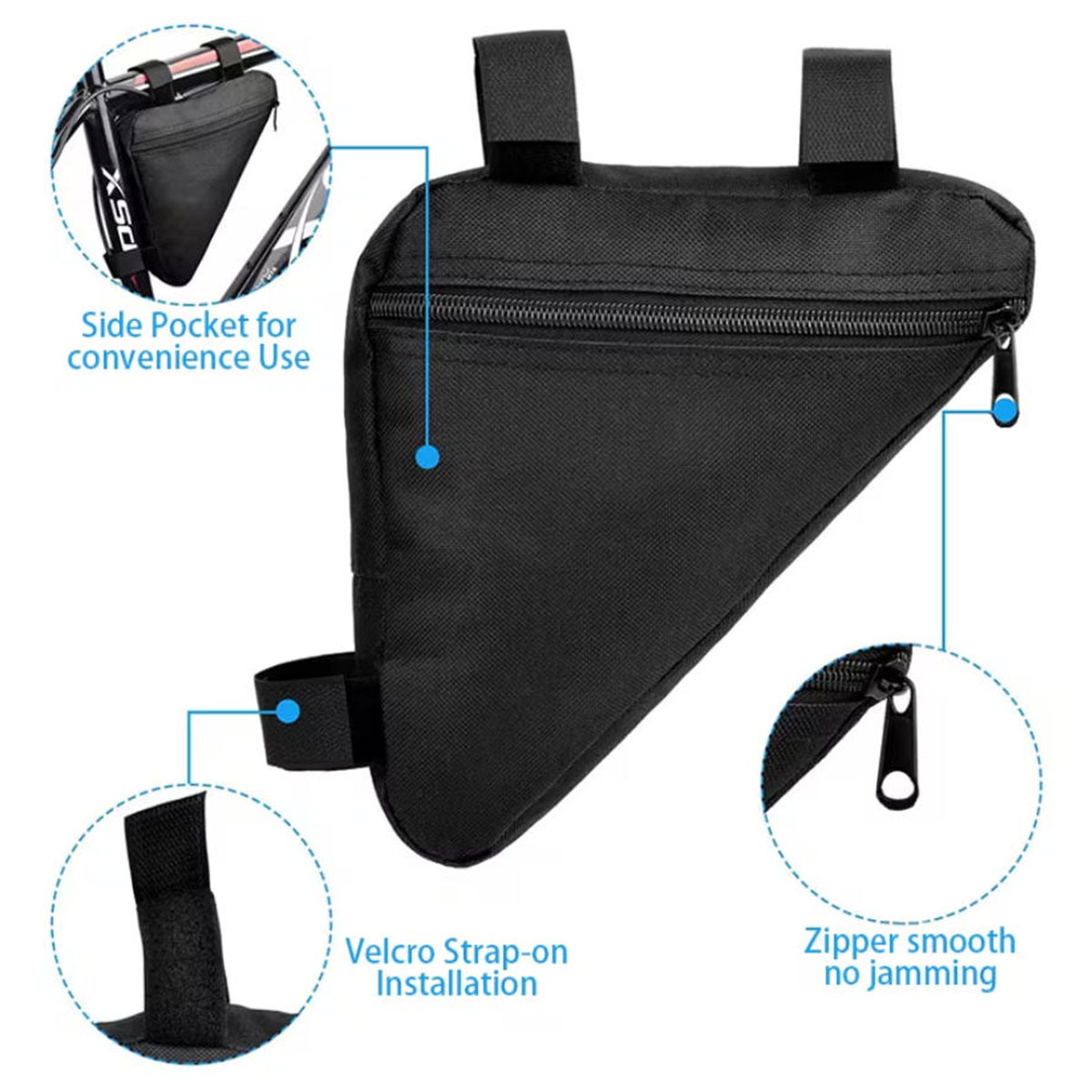 Bolsa Triangular para Biciclet - Cycling Gear Pouch avaliação e preço